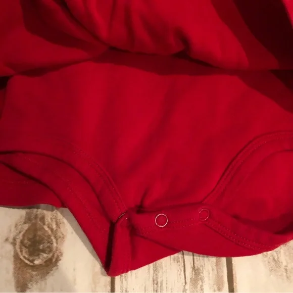 Primary red bubble dress - Picture 3 of 5